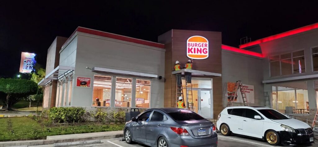 Remodelación Burger King Juan Pablo II, Tegucigalpa